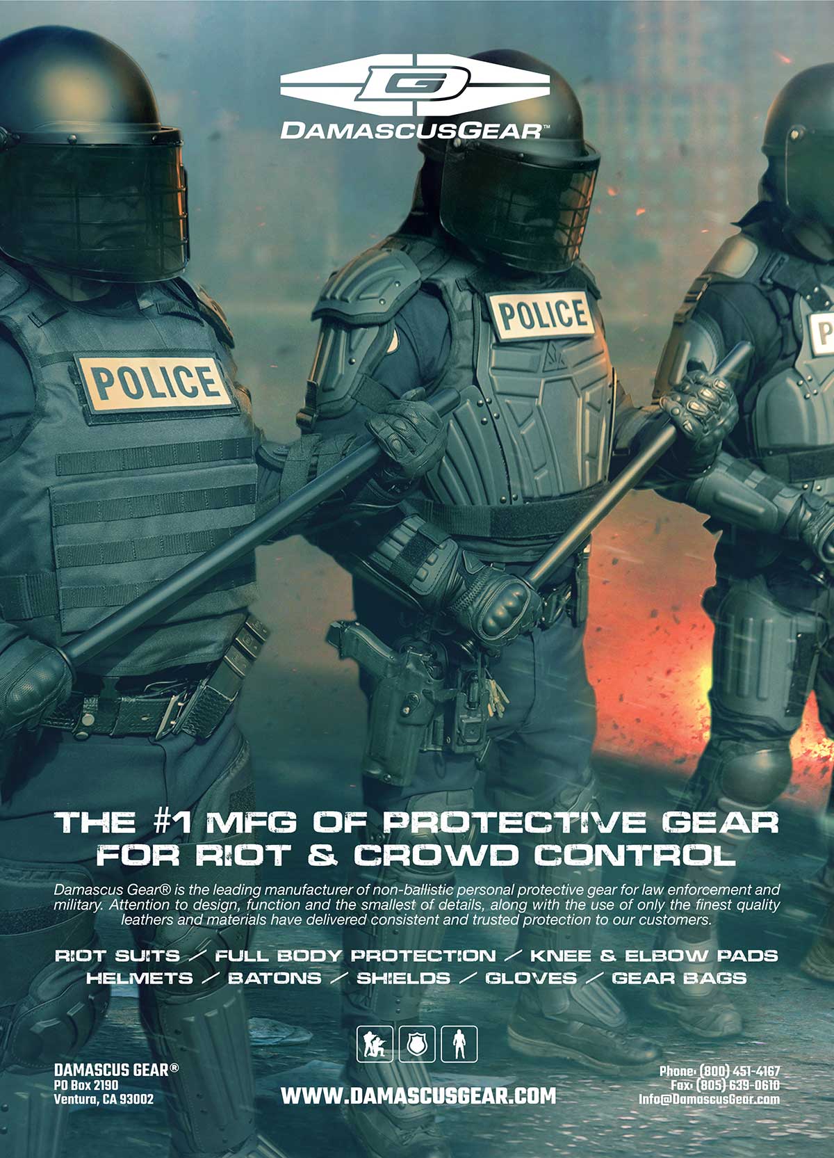Damascus Gear is the leader in protective gear