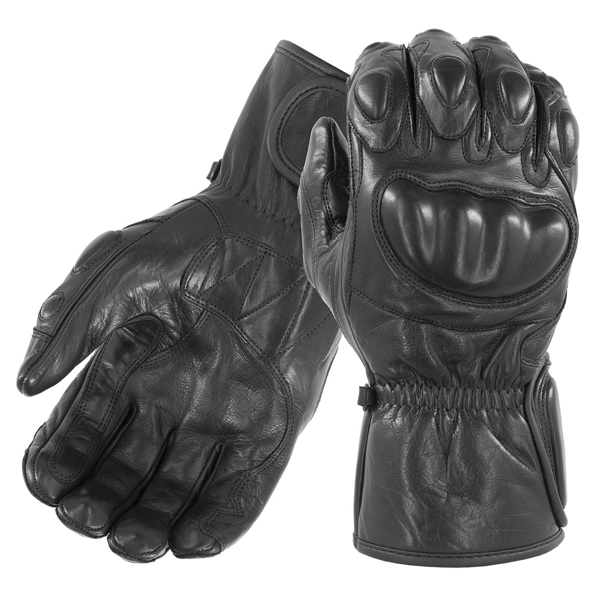 NITRO™ Cut Resistant Gloves w/ Digital Leather & Carbon-Tek™ Fiber Knuckles  - Damascus Gear