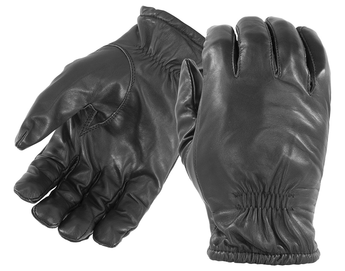 Amica long leather gloves