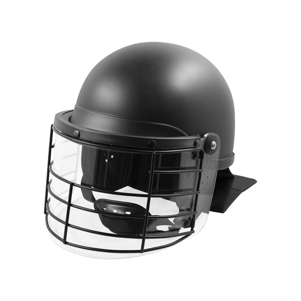 Riot Control Helmet w/ Steel Grid