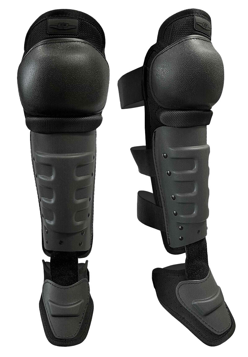 Hard Shell Knee/Shin Guards w/ Non-Slip Knee Caps - Damascus Gear