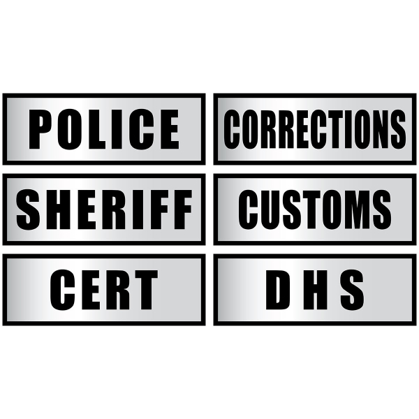 Reflective Name Plates